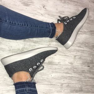 allbirds gray wool sneakers
